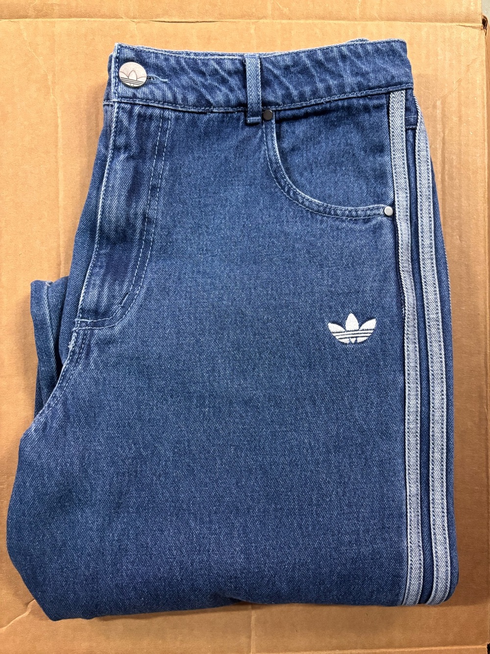 adidas 3-Stripes Denim Track Pants JD2574